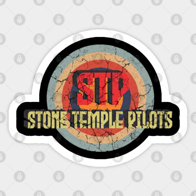 design for stone temple pilots Sticker by Rohimydesignsoncolor